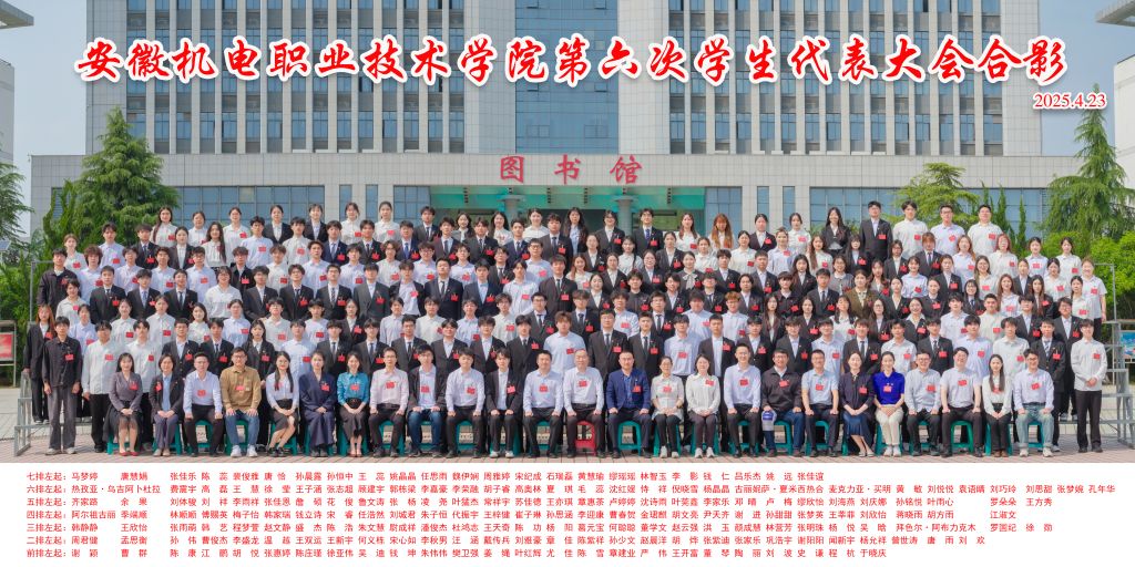 学校第六次学生代表大会胜利召开
